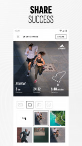 اسکرین شات برنامه adidas Running: Sports Tracker 4
