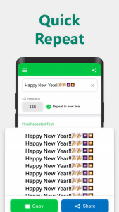 اسکرین شات 5 برنامه Text Repeater: Repeat Text 10K