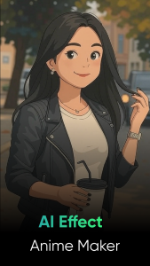 اسکرین شات 1 برنامه AI Anime Effect Video Maker