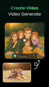 اسکرین شات 3 برنامه AI Anime Effect Video Maker
