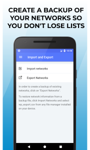 اسکرین شات 4 برنامه Wi-Fi password manager