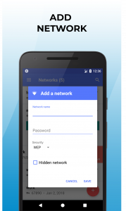 اسکرین شات برنامه Wi-Fi password manager 2