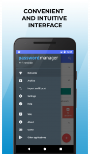 اسکرین شات 3 برنامه Wi-Fi password manager