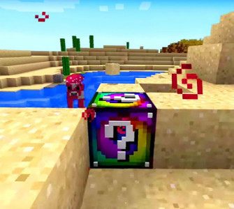 Lucky Block MOD for Minecraft PE - Lucky Race Map APK برای دانلود اندروید