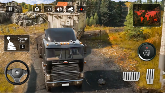 اسکرین شات بازی Russian Truck Driving Offroad 1