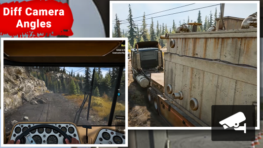 اسکرین شات بازی Russian Truck Driving Offroad 4