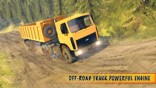 اسکرین شات 2 بازی Cargo Truck Driving Games