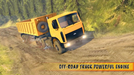 اسکرین شات بازی Cargo Truck Driving Games 2