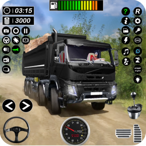 اسکرین شات بازی Cargo Truck Driving Games 1