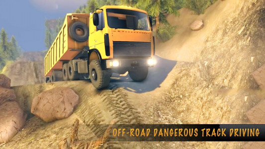 اسکرین شات بازی Cargo Truck Driving Games 4