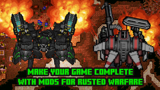 اسکرین شات برنامه Mods for Rusted Warfare 3