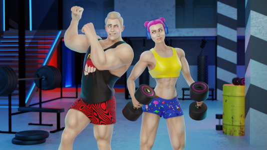 اسکرین شات بازی Fitness Gym Bodybuilding Pump 8