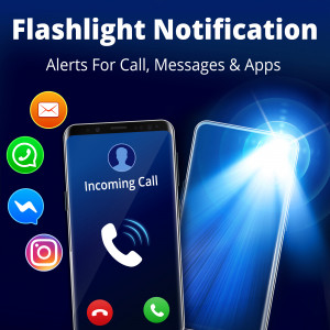 اسکرین شات برنامه Flash Alerts LED - Call, SMS 1