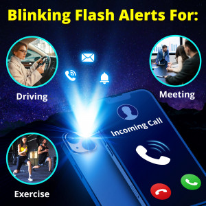 اسکرین شات 1 برنامه Flash Alerts LED - Call, SMS
