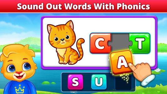اسکرین شات 2 بازی Spelling & Phonics: Kids Games