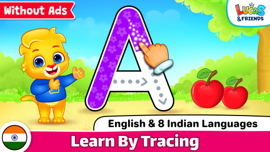 اسکرین شات 1 بازی ABC Kids - Tracing & Phonics