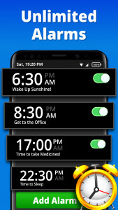 اسکرین شات برنامه Alarm Clock 3