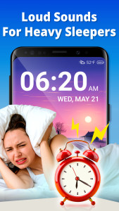 اسکرین شات 1 برنامه Alarm Clock: Mornings & Naps