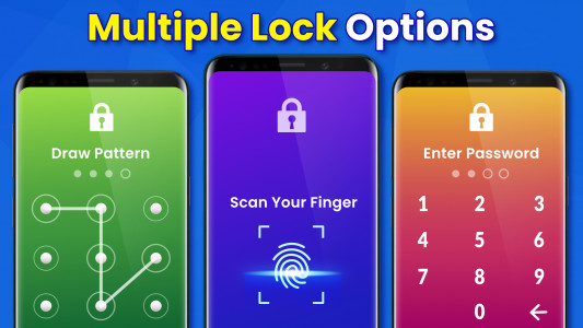 اسکرین شات 3 برنامه App Locker: Privacy Apps Lock