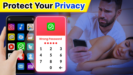 اسکرین شات 4 برنامه App Locker: Privacy Apps Lock