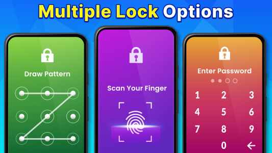 اسکرین شات 3 برنامه App Locker: Privacy Apps Lock