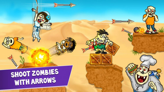 اسکرین شات بازی Zombie Shooting: Archery Games 1