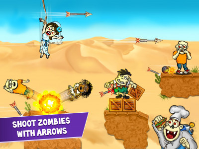 اسکرین شات بازی Zombie Shooting: Archery Games 1