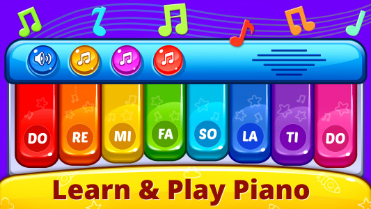 اسکرین شات بازی Baby Games: Piano & Baby Phone 2