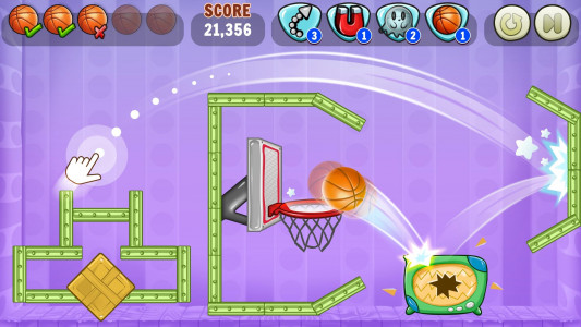 اسکرین شات بازی Basketball Games: Hoop Puzzles 5