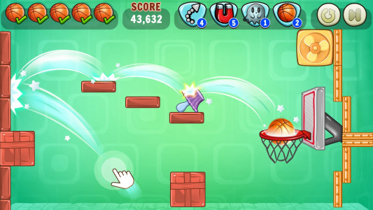 اسکرین شات بازی Basketball Games: Hoop Puzzles 4