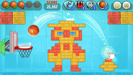اسکرین شات بازی Basketball Games: Hoop Puzzles 7
