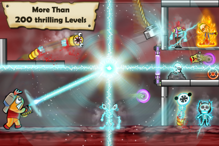 اسکرین شات 3 بازی Bloody Monsters: Bouncy Bullet