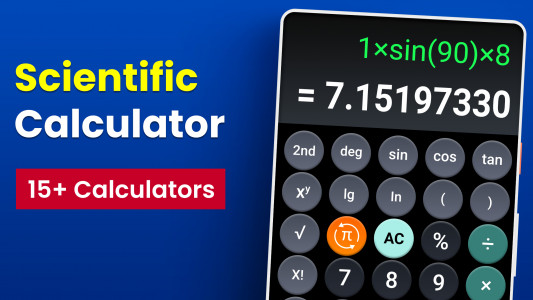 اسکرین شات برنامه Smart Calc: Daily Calculator 1