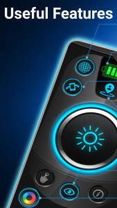 اسکرین شات 2 برنامه Flashlight: Torch Light