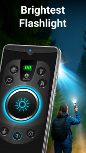 اسکرین شات 1 برنامه Flashlight: Torch Light
