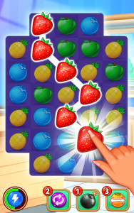 اسکرین شات بازی Gummy Paradise: Match 3 Games 1