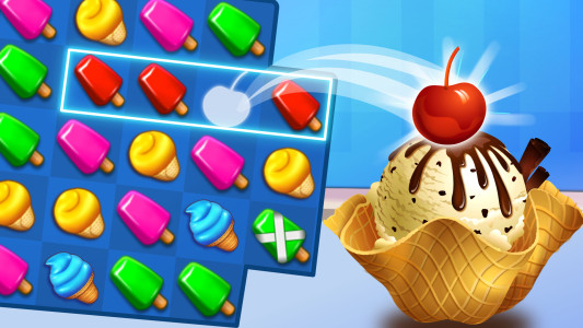 اسکرین شات 7 بازی Ice Cream Paradise: Match 3