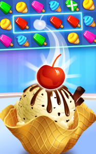 اسکرین شات 1 بازی Ice Cream Paradise: Match 3
