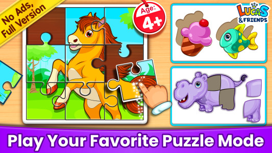 اسکرین شات 1 بازی Puzzle Kids: Jigsaw Puzzles