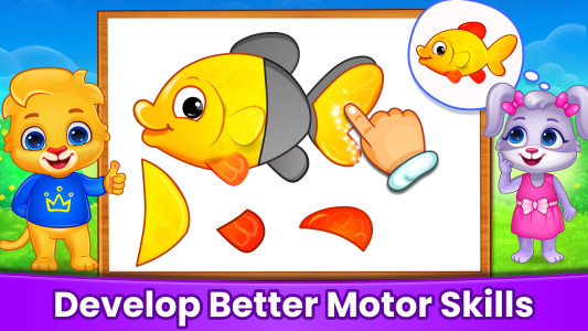 اسکرین شات 5 بازی Puzzle Kids: Jigsaw Puzzles