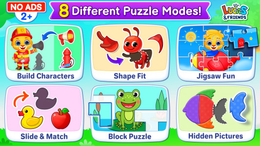 اسکرین شات بازی Puzzle Kids: Jigsaw Puzzles 1