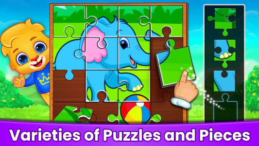 اسکرین شات 2 بازی Puzzle Kids: Jigsaw Puzzles