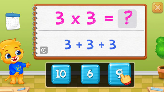 اسکرین شات 8 بازی Kids Multiplication Math Games