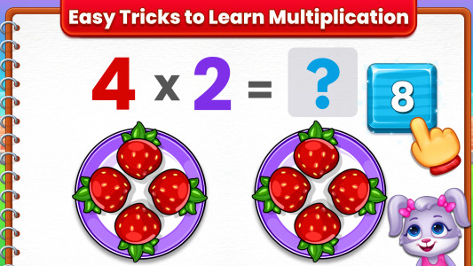 اسکرین شات بازی Kids Multiplication Math Games 3