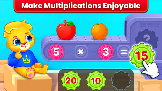 اسکرین شات بازی Kids Multiplication Math Games 7