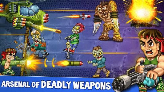 اسکرین شات بازی Zombie Heroes: Zombie Games 1