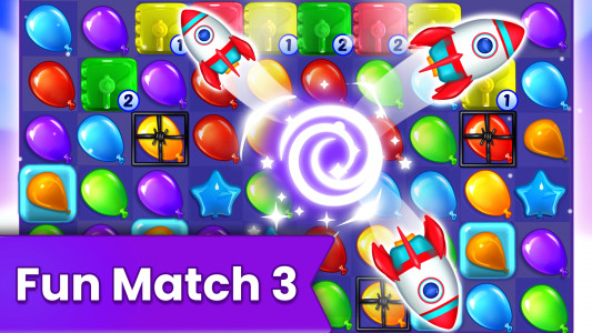 اسکرین شات بازی Balloon Pop: Match 3 Games 7