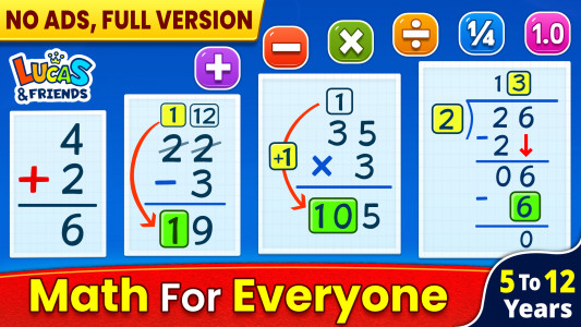 اسکرین شات بازی Math Games: Math for Kids 1