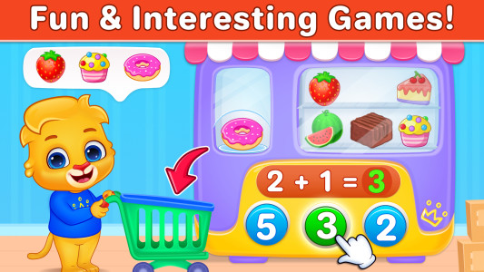 اسکرین شات 3 بازی Math Kids: Math Games For Kids
