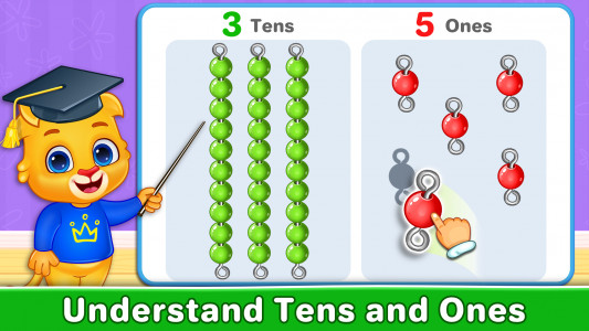 اسکرین شات 6 بازی Kids Math: Math Games for Kids